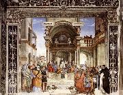 LIPPI, Filippino Triumph of St Thomas Aquinas over the Heretics France oil painting artist